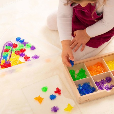Insetti Colorati Traslucidi - Confezione da 96 Pezzi