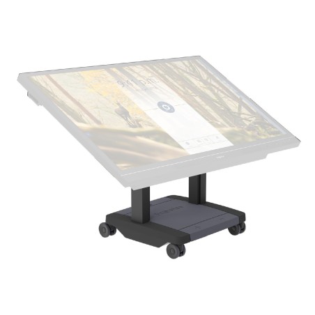 iPro Mobile Toddler Lift - Carrello per Monitor con Funzione Tavolo e Regolazione...