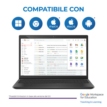 Kit Google Education 15 Licenze Teaching & Learning - Nuova Attivazione - Comprensivo di...