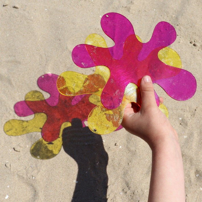 Macchie Colorate Splats in Materiale Acrilico -...