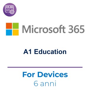Microsoft 365 A1 For Device Faculty - 6 Anni - Non...