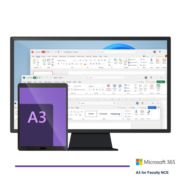 Microsoft 365 A3 For Faculty Nce - 1 Licenza...