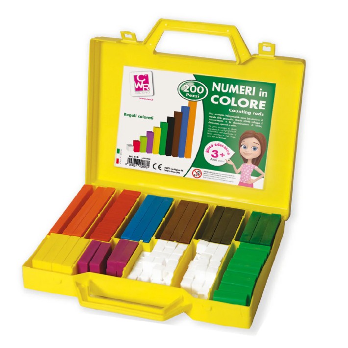 Modello CLASSIC Valigetta Regoli Colorati -...