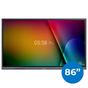 Monitor Touch ViewSonic 86" - IFP8633-G - con...