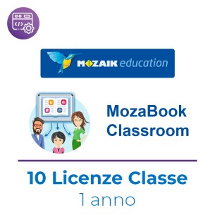 Mozaik MozaBook CLASSROOM – Kit 10 Licenze Dispositivo...