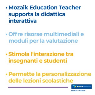 Mozaik TEACHER – Licenza Utente/Docente - Abbonamento 1... 2