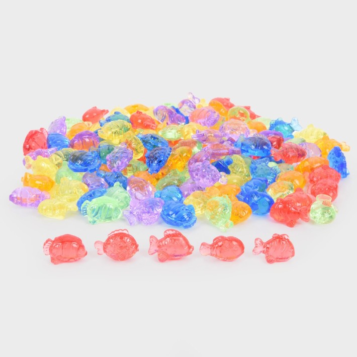 Pesci Colorati Traslucidi - Confezione da 120...