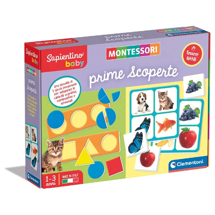 Sapientino Baby Montessori Prime scoperte - Età...