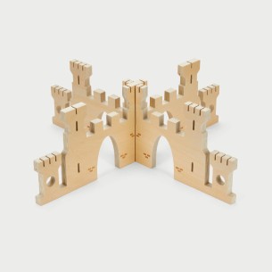 Scenario/Divisorio "La Scoperta del Castello" - In Legno...