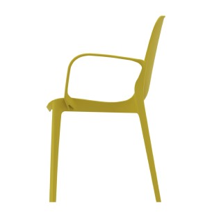 Sedia Ginevra con Braccioli - Altezza Seduta 47 cm -... 2