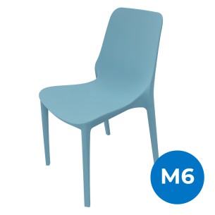 Sedia Ginevra in Tecnopolimero - Altezza Seduta 47 cm -...