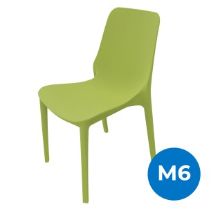 Sedia Ginevra in Tecnopolimero - Altezza Seduta 47 cm -...