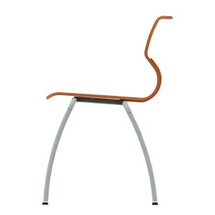 Sedia Solifiber con Gambe - Altezza Seduta 46 cm - Colore... 2