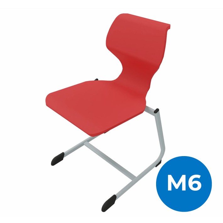 Sedia Solifiber Swing con Slitta - Altezza...