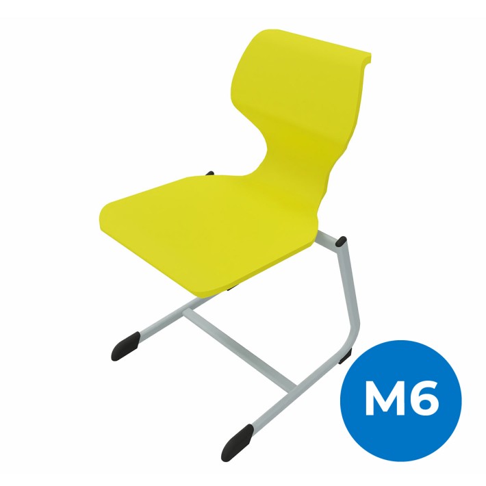 Sedia Solifiber Swing con Slitta - Altezza...
