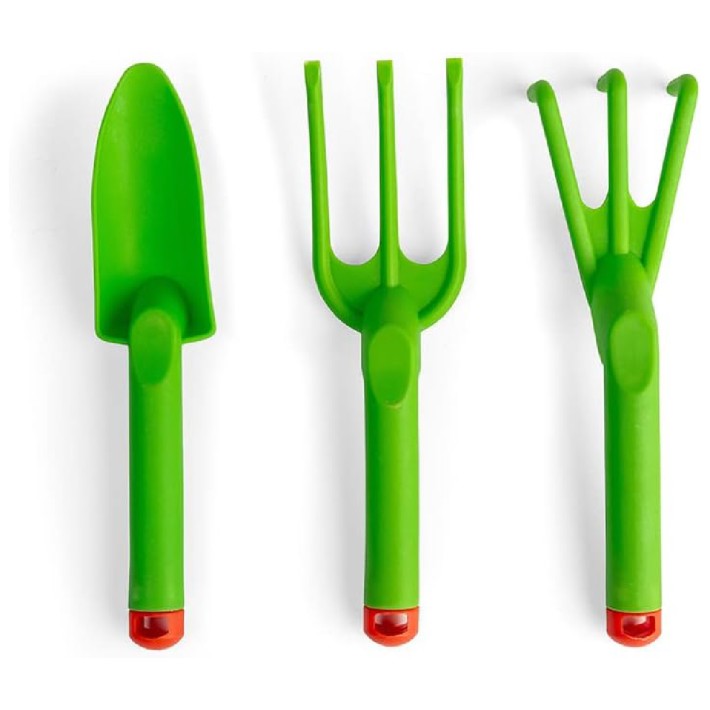 Set 3 Attrezzi per il Giardinaggio in Plastica...