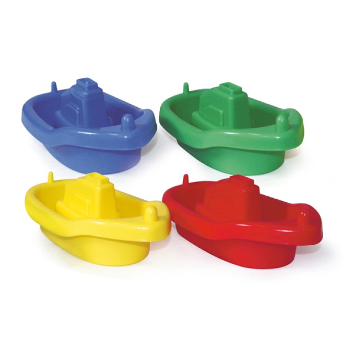 Set Gioco 4 Barche Colorate - Modello GO-GO