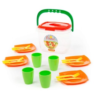 Set Gioco Cestino Picnic in Plastica