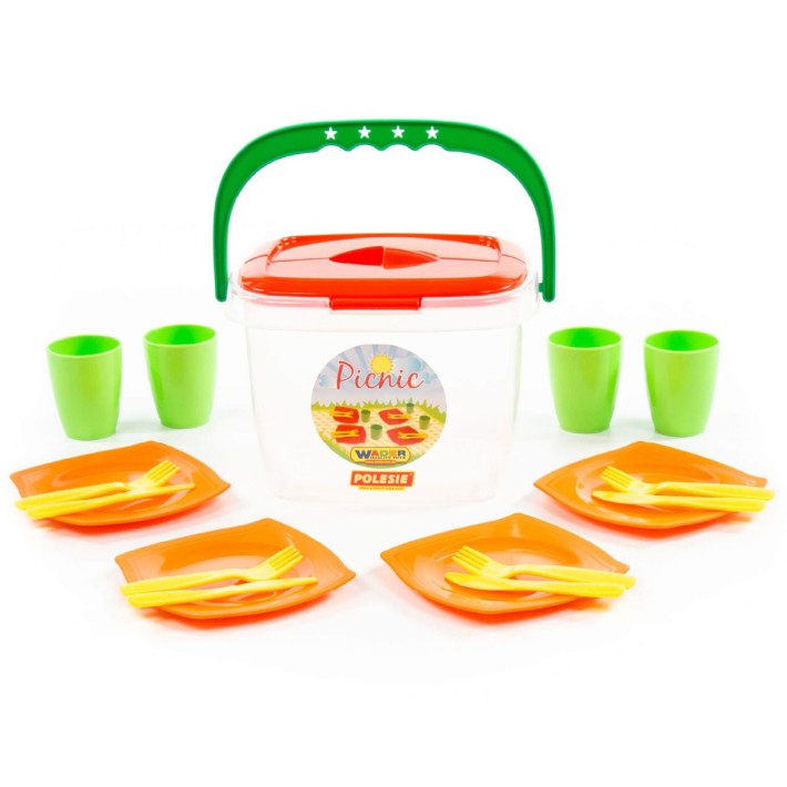 Set Gioco Cestino Picnic in Plastica