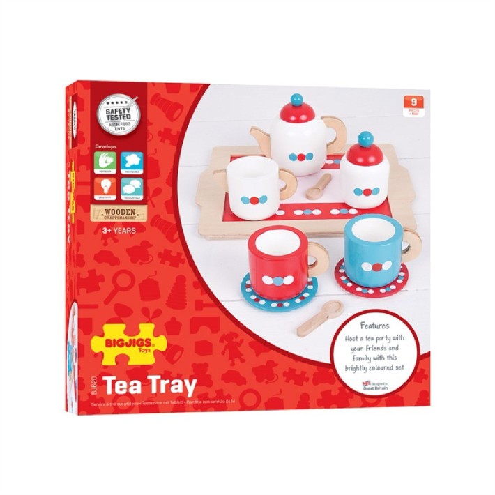 Set Gioco Servizio Caffè/Tè in Legno