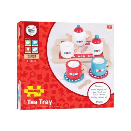 Set Gioco Servizio Caffè/Tè in Legno