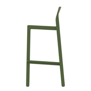 Sgabello Kate in Tecnopolimero - Altezza Seduta 75 cm -... 2