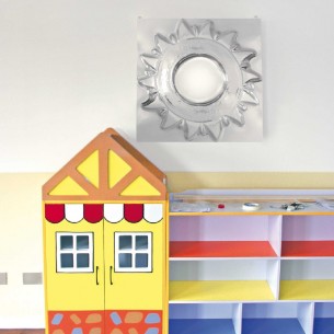 Specchio Multieffetto con Cornice - Soggetto Sole -... 2