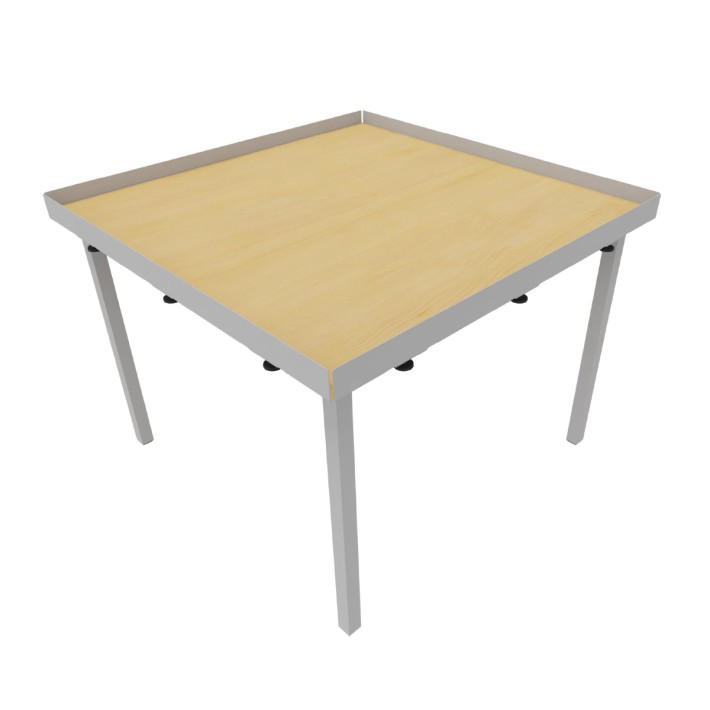 Tavolo Kalidro Coding - Colore Piano Acacia -...