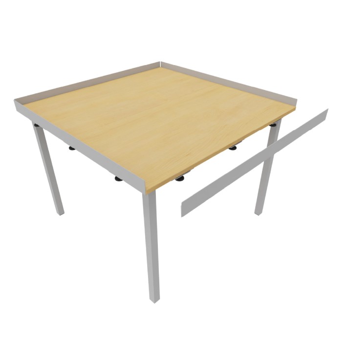 Tavolo Kalidro Coding - Colore Piano Acacia -...