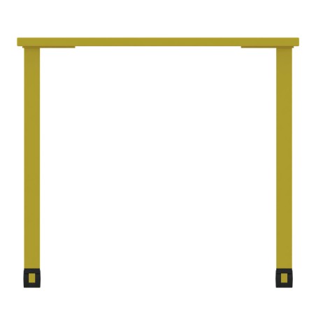 Tavolo Kalidro Studente (H) M6 - Colore Piano Acacia - Colore Gambe Miele