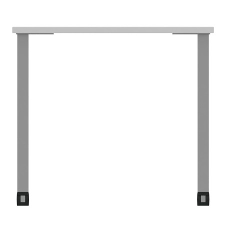 Tavolo Kalidro Studente (H) M6 - Colore Piano Bianco - Colore Gambe Grigio