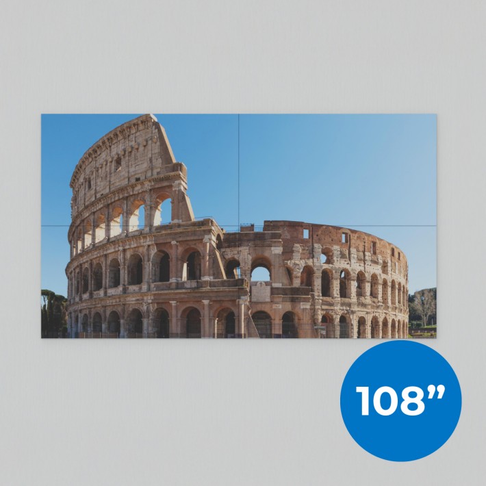 Video Wall 2x2 - Dimensioni 108" - Inclusa...