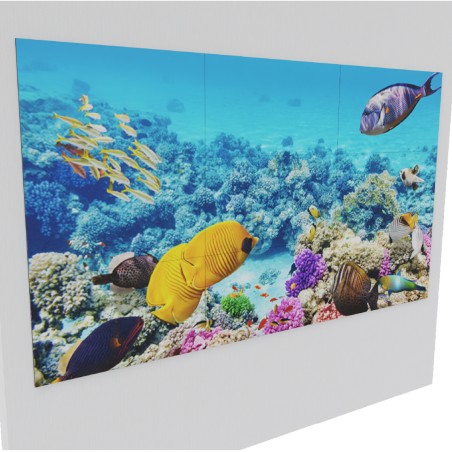 Video Wall 3x3 - Dimensioni 163" - Inclusa Installazione Standard