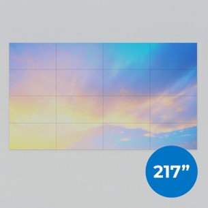 Video Wall 4x4 - Dimensioni 217" - Inclusa Installazione...