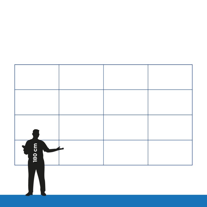 Video Wall 4x4 - Dimensioni 217" - Inclusa...