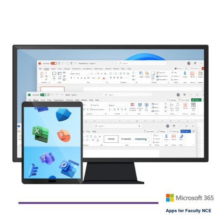Microsoft 365 Apps for Faculty NCE -  1 licenza per 1 utente ( Docente - Segreteria - Ata -...
