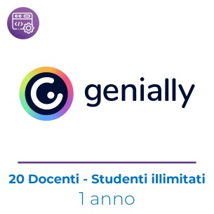 Genially Edu Genius - 20 Docenti - Studenti Illimitati -...