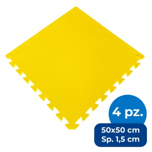 Set 4 Mattonella in EVA - Dimensioni cm. 50 x 50 /...