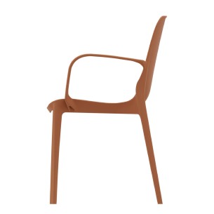 Sedia Ginevra con Braccioli - Altezza Seduta 47 cm -... 2