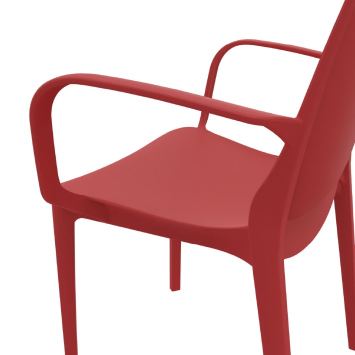 Sedia Ginevra con Braccioli - Altezza Seduta 47...