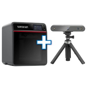 BUNDLE SHAREBOT STAMPANTE 3D SUPERFAST+ SCANNER 3D POP 3...