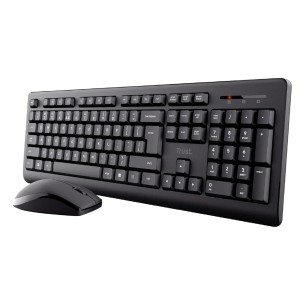 Kit Tastiera e Mouse - Trust Primo - Wireless - Nero...