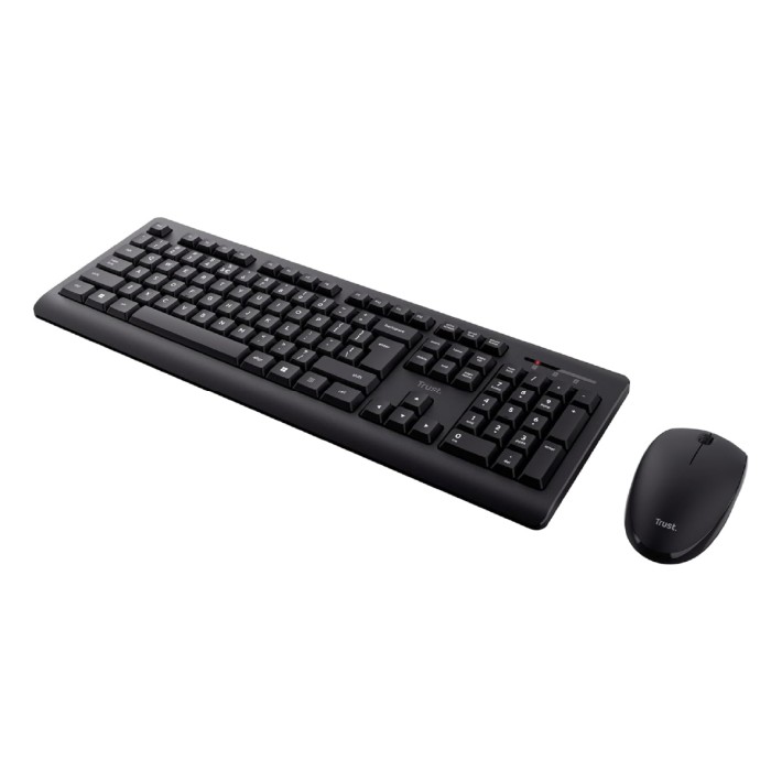 Kit Tastiera e Mouse - Trust Primo - Wireless -...