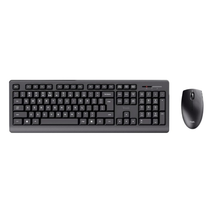 Kit Tastiera e Mouse - Trust Primo - Wireless -...