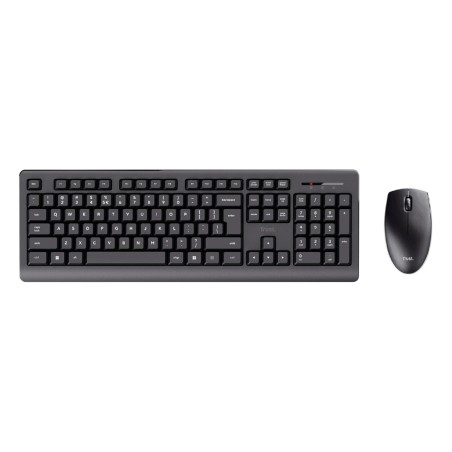 Kit Tastiera e Mouse - Trust Primo - Wireless - Nero
Primo Wireless