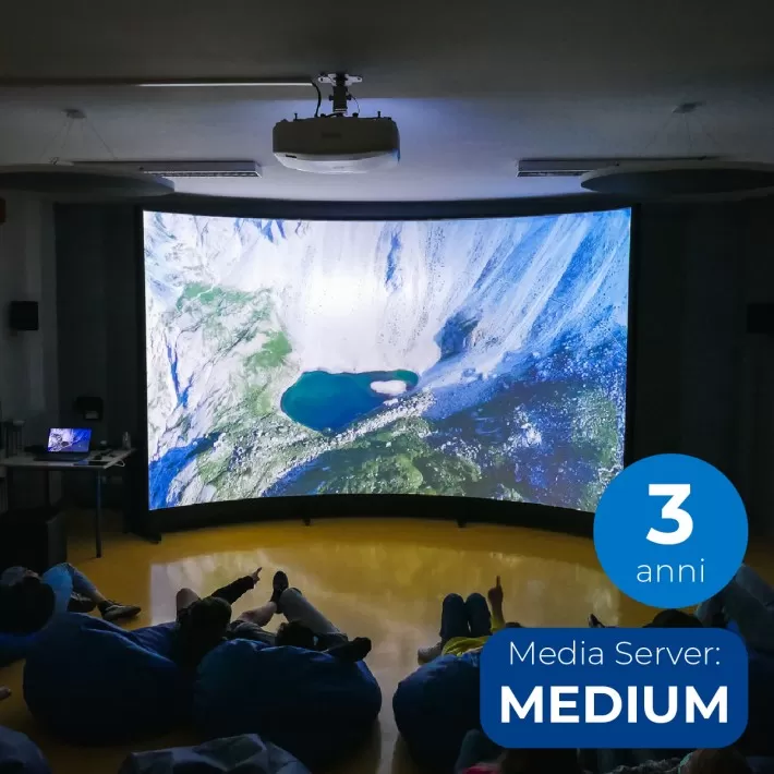 Arena Cinema Immersiva Curva - Licenze 3 ANNI e...