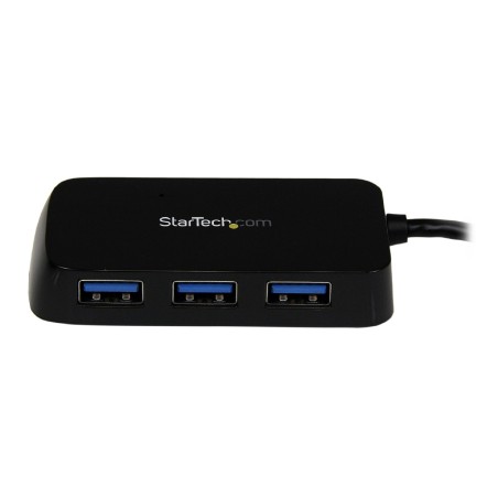 Hub Mini Usb 3.0 SuperSpeed a 4 Porte - Portatile - Nero