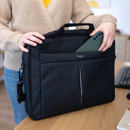 Borsa da Trasporto 16" - Trust Primo - per Laptop - Nero