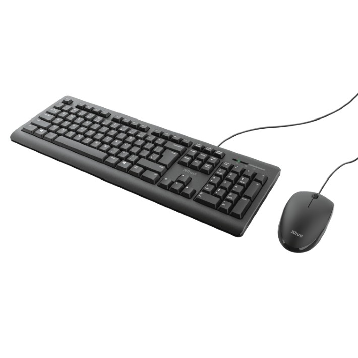 Kit Tastiera IT e Mouse - Trust Primo - Silent...