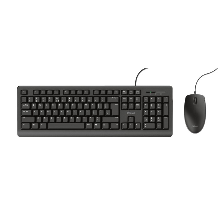 Kit Tastiera IT e Mouse - Trust Primo - Silent...